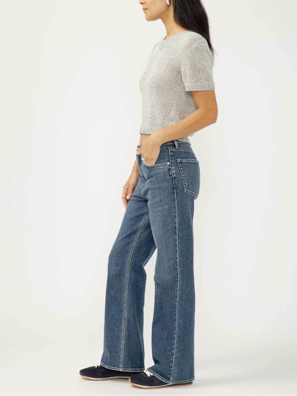 silver jeans baggy bootcut jeans